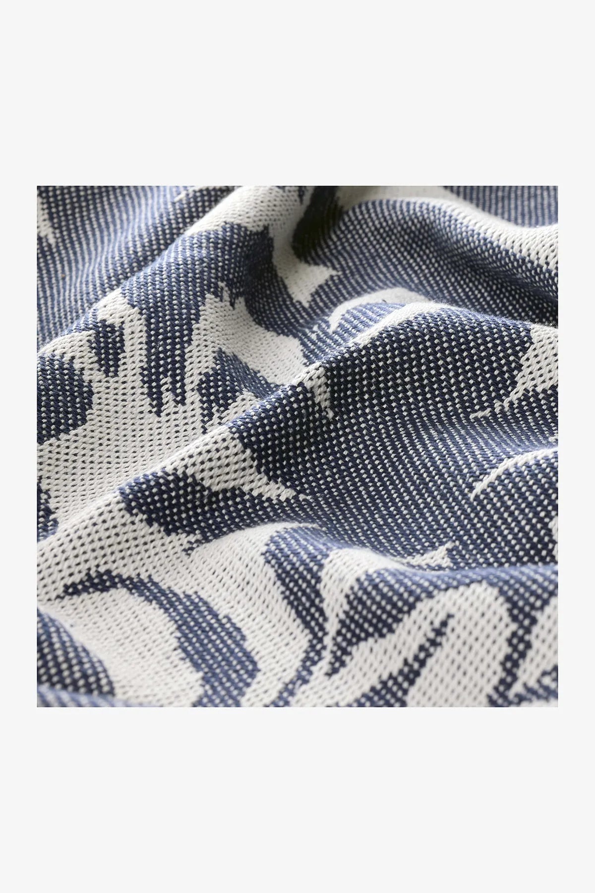 Maritime Decke mit Streifen und Palmenmotiv 02